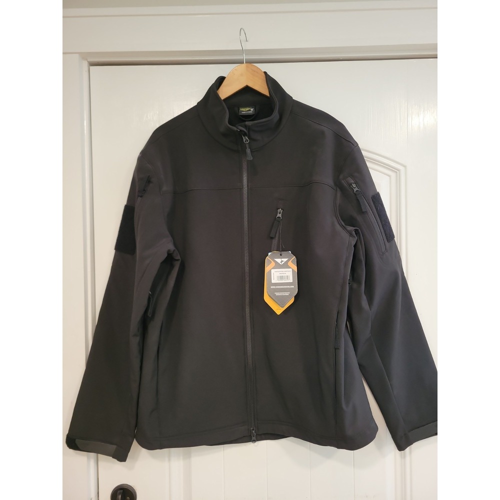 Condor Phantom Softshell Jacket Black X-Large 606-002-XL Tactical Jacket NWT